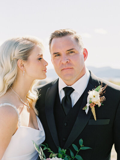 Lake Tahoe Mountain Wedding at Everlibe Resort Bride and Groom Photos