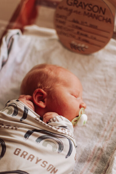fresh 48 newborn session St. Marys hospital Grand Rapids Michigan