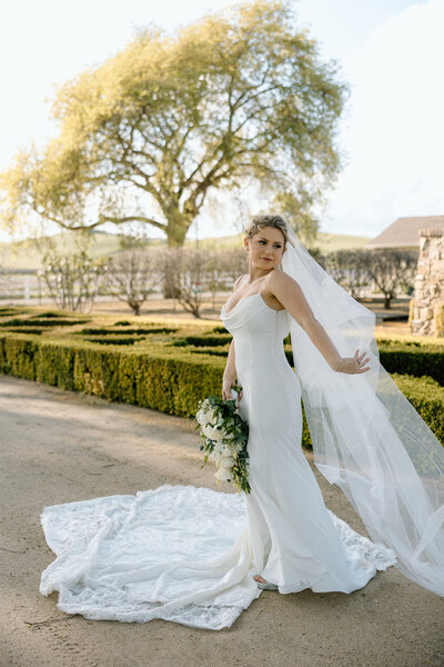 Purple Bridal Gown | Villa Montavlo Wedding| Villa Montavlo Wedding Photographer