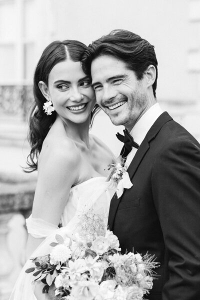 Chateau de Jalesnes wedding Bride Groom