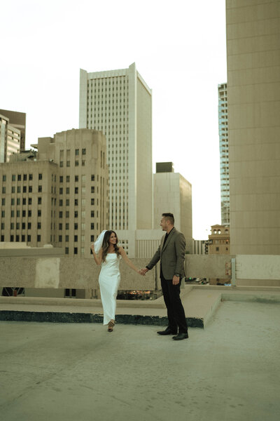 Downtown Phoenix Engagement-10