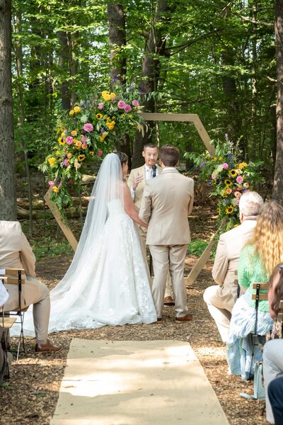 Gardens at Uncanoonuc Mountain - Outdoor Wedding Ceremony
