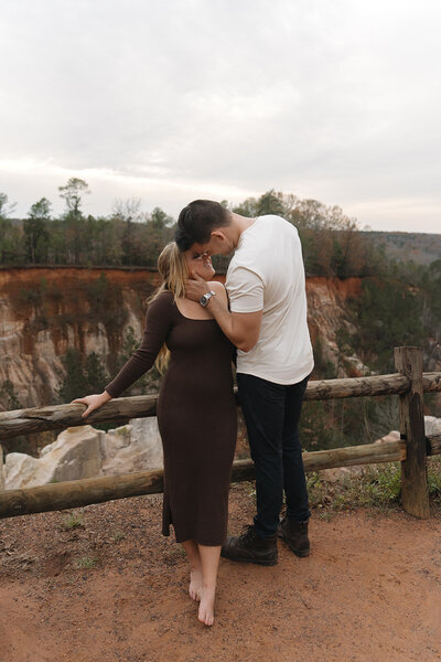 first look with bride and groom at Virginia wedding 