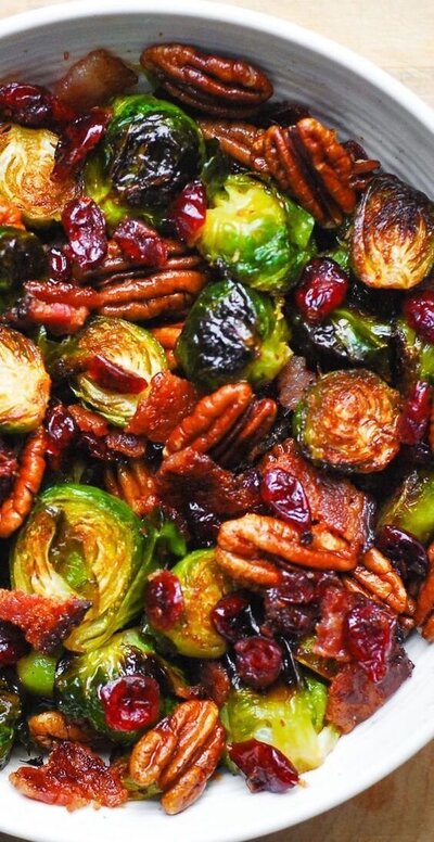 plate of colorful food