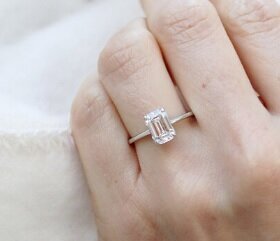 Diamond Engagement Ring Redesign "Before" Photo