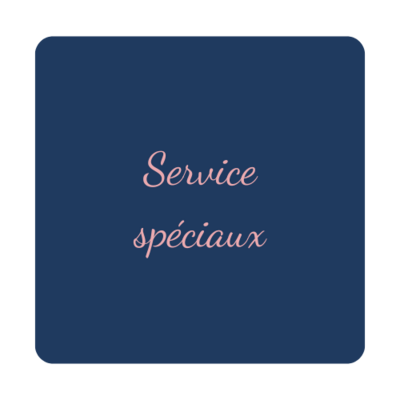 Liste de services pour services spéciaux - Alexia Carmien - AC'WebAssist
