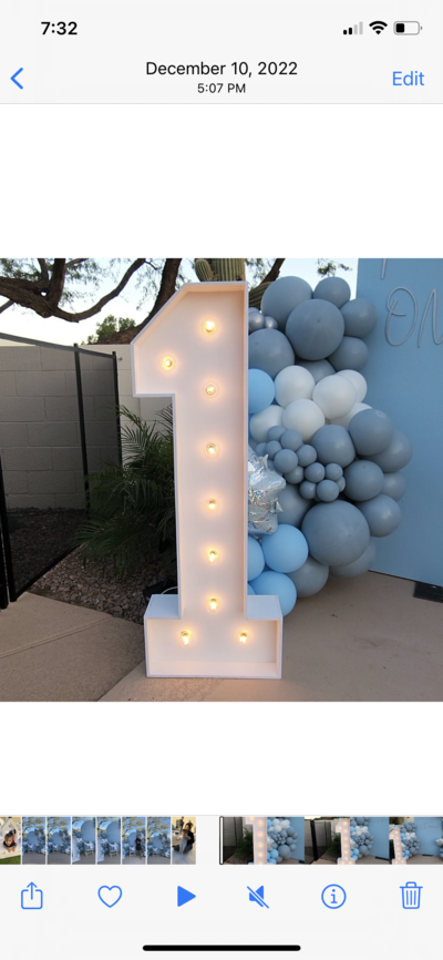Marquee Letter Rental Tempe