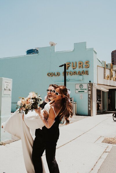 Florida Beach elopement by Anna Holden Photo