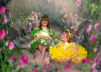 Piper and Wynter Fairy Session-24