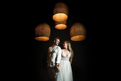 Couple at their African Wedding