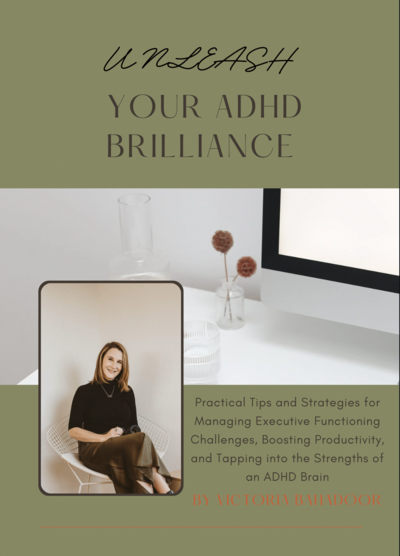 Freebie preview image of downloadable resource for entrepreneurs with ADHD