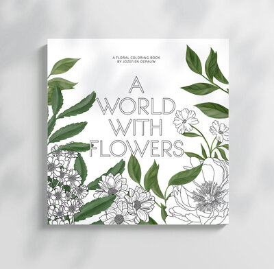 Ellila_Designs_A world with flowers_coloring book