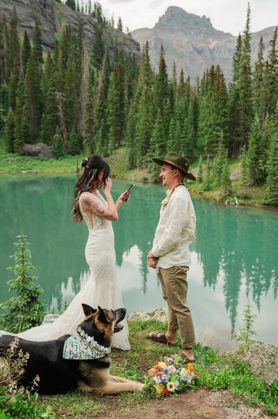 Design Your Dream Adventure Elopement with Sam Immer Photography's Personalized Elopement Photography Services.