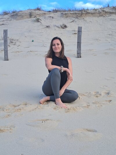 Sandra am Strand