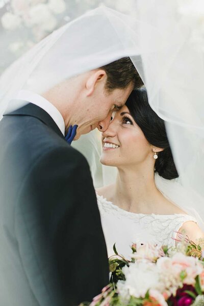 Light and Airy Wedding Photos for a Young Couple