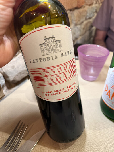 Bottle of Barolo wine