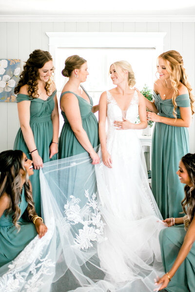 beach wedding in northern michigan