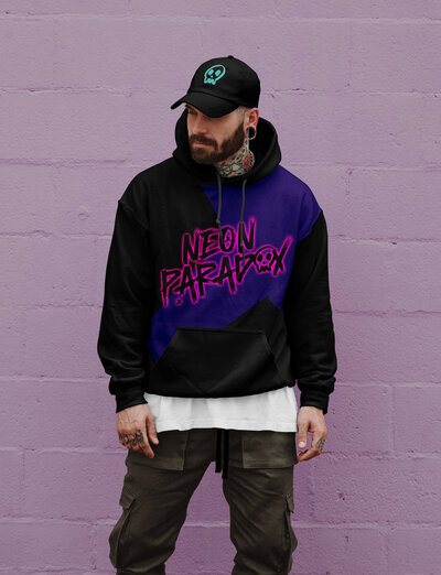 Man Hoodie Band Swag