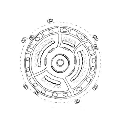 Chevy Chase Circle drawing