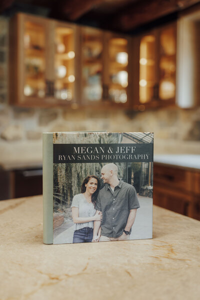 Engagement Album | Custom-designed engagement photography album | New Jersey