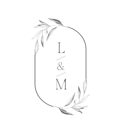 Logo principal L&M, crée par le STudio Youmé, spécialiste en identité visuelle à Saint-Gilles-Croix-de-Vie en Vendée.