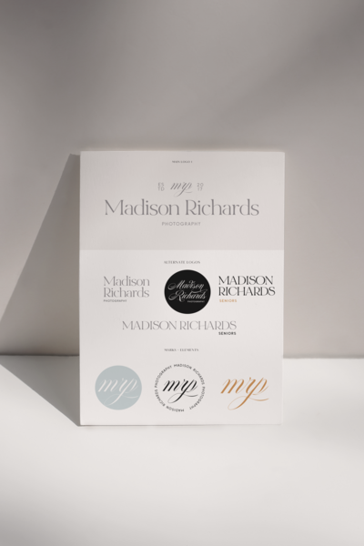 Brand redesign for Madison Richards Photography, brand redesign for Austin, Texas photographer