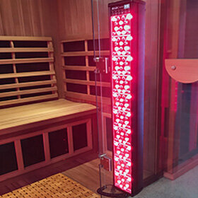 redlight therapy tower for infared sauna