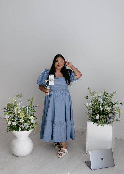 Arely Escalera and the Dove and Grace Content Co. team, passionate about capturing authentic wedding moments and telling unique love stories through content creation
