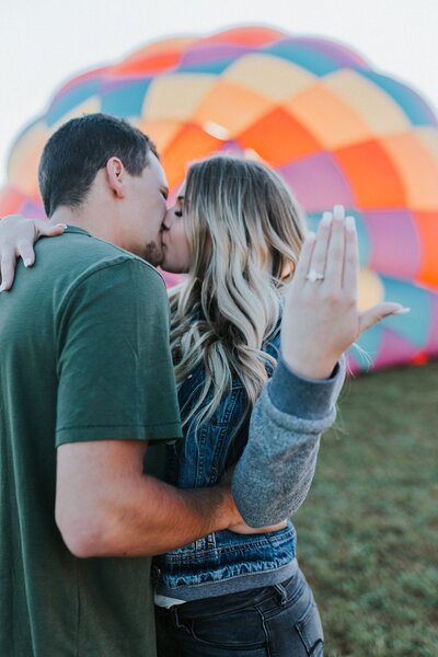 Big Sur wedding photographer captures outdoor engagements after surprise proposal