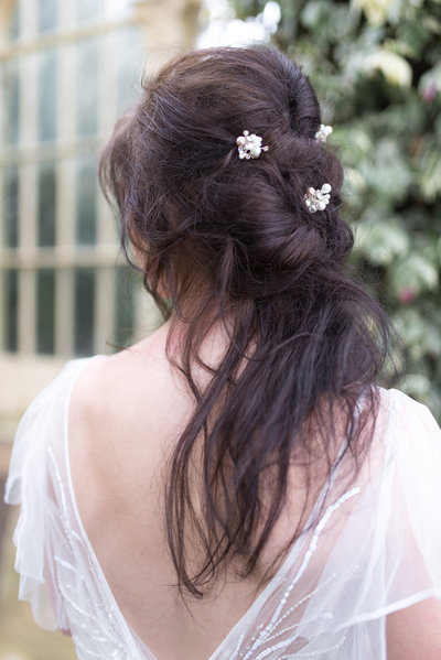 photo of bridal hair style