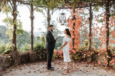 Elopement at Mont Du Soleil in the Yarra Valley
