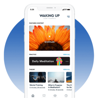 waking up app with guided mindfulness meditation with Diana Winston