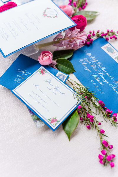 Calligraphy Wedding Invitation