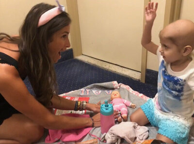Therapeutic play with therapist