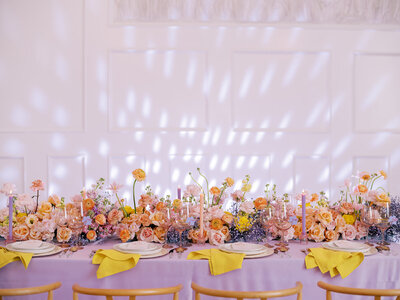 wedding tablescape