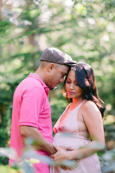 Forest Maternity Session in Hawaii