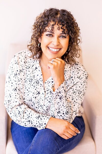 Creative entrepreneur brand session in Charleston, SC with elevated, story-driven imagery