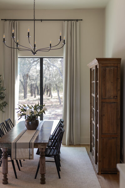 Luxury interior design in the Texas Hill Country by Jessa Myer Interiors, inspired by European heritage.