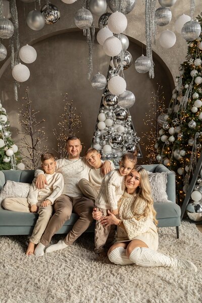 Family christmas pictures, taken by Alba Belli