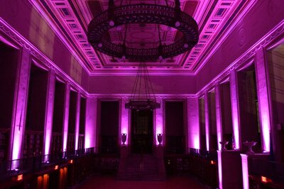 Lit Pavillion