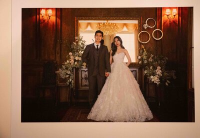 Bride and groom ring details at The Driskell Hotel in Austin, Texas