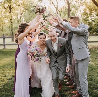 Haley and Austin Wedding Party Photos - Amy Eyer Photography