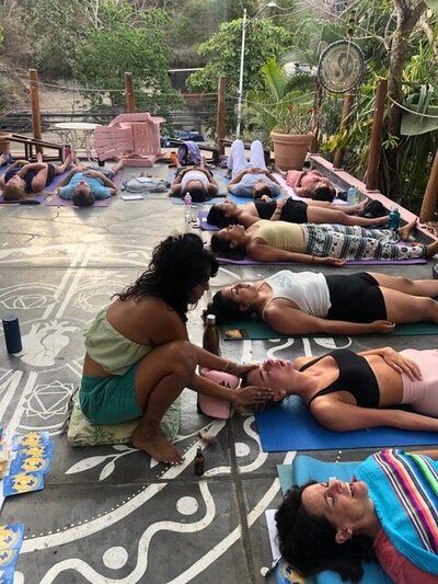 Galareh offers trauma informed conscious connected breathwork