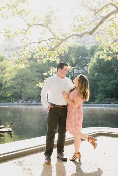 Central Park Engagement Session