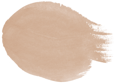light brown paint blob