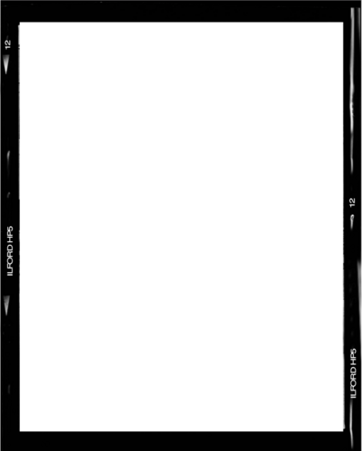 Black film photo frame
