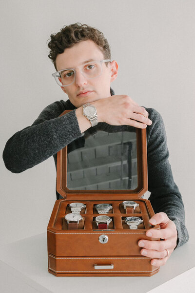 Josh Holding watches in box