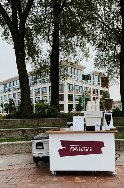 pop up event coffee catering