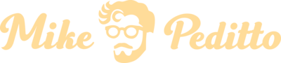 Mike Peditto Logo - Yellow