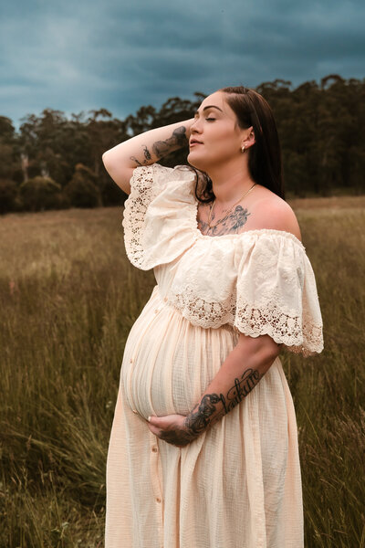 family maternity photo
